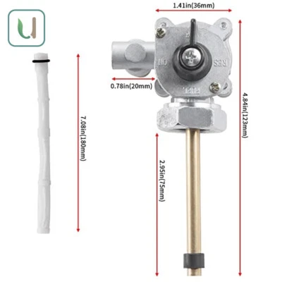 Interruptor de tanque de gasolina válvula llave de combustible para Honda Shadow Spirit 750 VT750C2 2007-2009 Foto 1 de 4