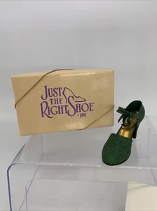 Just The Right Shoe Suntuoso Edredón 1999 Raine Willitts Designs Figura Tacón - Imagen 1 de 5