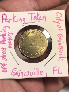 Parking Token - City Of Gainesville Off Site Meters - Gainesville, Florida - Picture 1 of 6