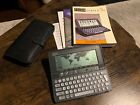 Psion Series 3a Organiser Leather Case Handbooks Fully Working