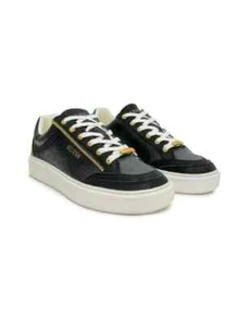 Guess Men's FM5VIZELE12 Black/White Lace Up Trainers Sneakers Shoes  - Picture 1 of 2