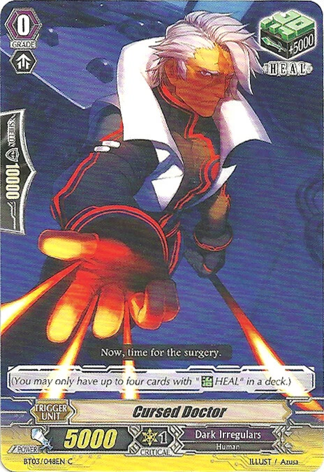 4 x Cursed Doctor - BT03/048EN - C Near Mint / Mint, English - Image 1 of 1