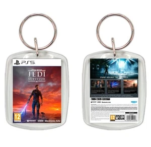 STAR WAR JEDI SURVIVOR PLAYSTATION 5 PS5 LLAVERO KEYRING - Picture 1 of 1