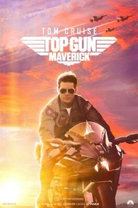 TOP GUN : MAVERICK - Affiche de Cinéma - Poster du Film - Tom Cruise - Photo 1/1