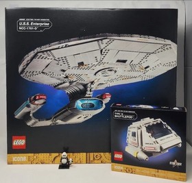 LEGO 10356 Star Trek: USS Enterprise-D:  Sealed IN HAND W/ Shuttle