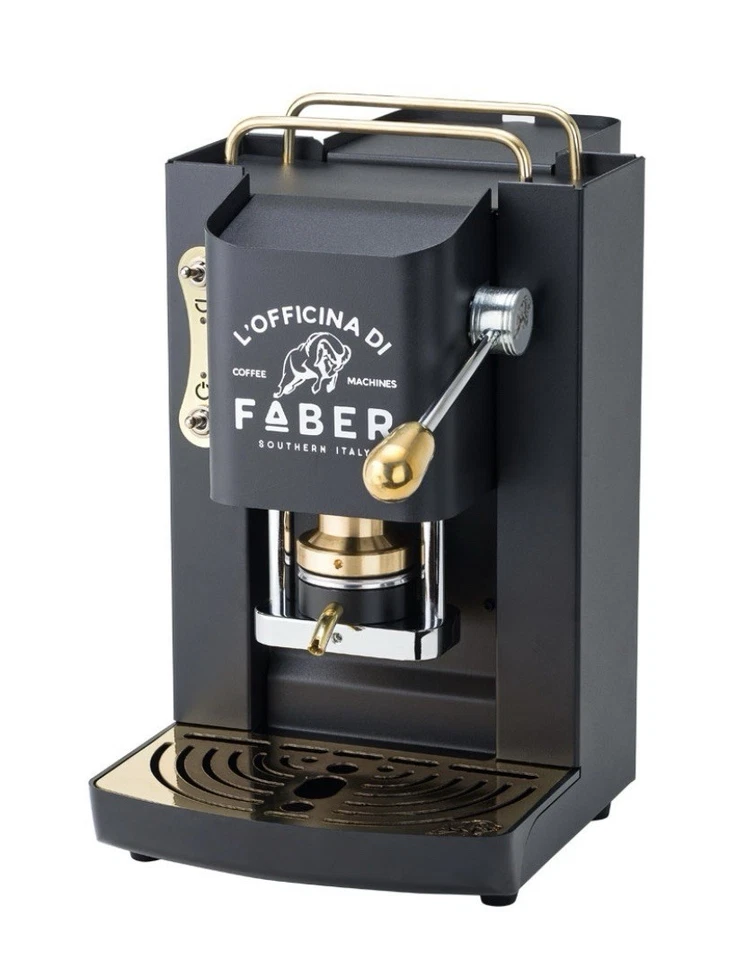 Faber Pro Deluxe Macchina da Caffè con Cialde - Nera Opaca - Immagine 1 di 1