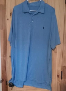 Polo Ralph Lauren uomo personalizzata maglia polo grande nera logo taglia XL - Foto 1 di 3