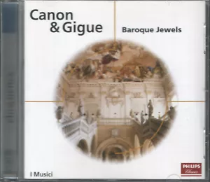 CANON & GIGUE - BAROQUE JEWELS / I MUSICI – PHILIPS CD (1987) - Picture 1 of 2