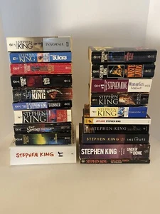 🔥Stephen King Lot 20 Paperback Books Dark Tower 1 2 3 4 Pet Cemetery IT Shining - Picture 1 of 14