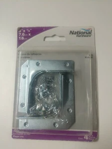  National Hardware 3 In. x 5/8 In. Zinc Plated Corner BraceN245-407 - Picture 1 of 4