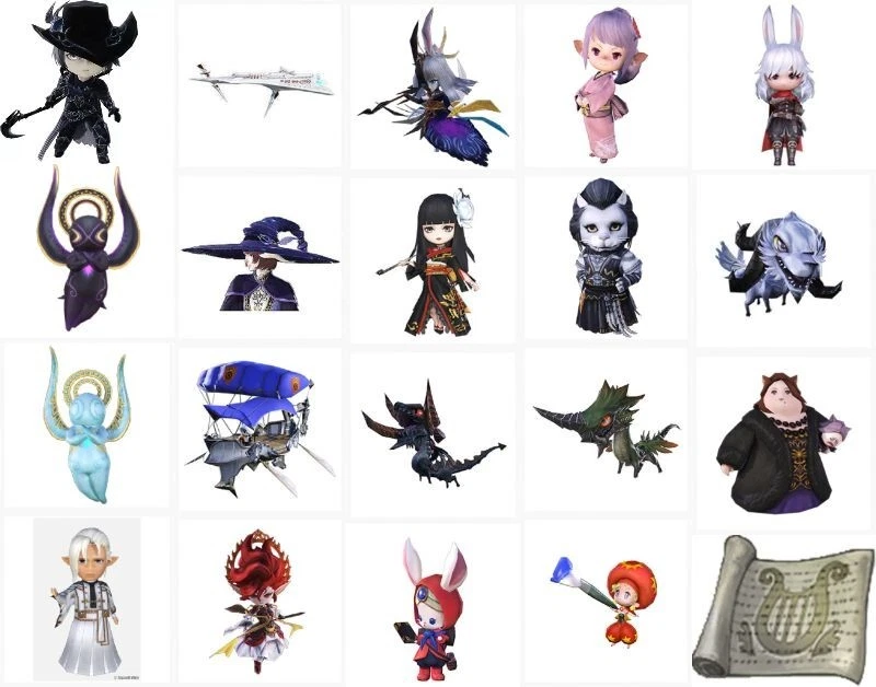 Código del artículo Final Fantasy FFXIV 14 FF14 Mamet Minion todo trabajo en el país Foto 1 de 1