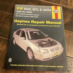 Repair Manual  Haynes Publications 96018 For VW Golf, GTI, JETTA 99-05 - Picture 1 of 2