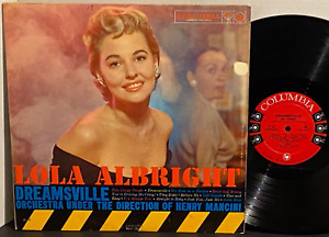 LOLA ALBRIGHT Dreamsville 1959 COLUMBIA Six Eye MONO Jazz Vocal Play Tested EX+