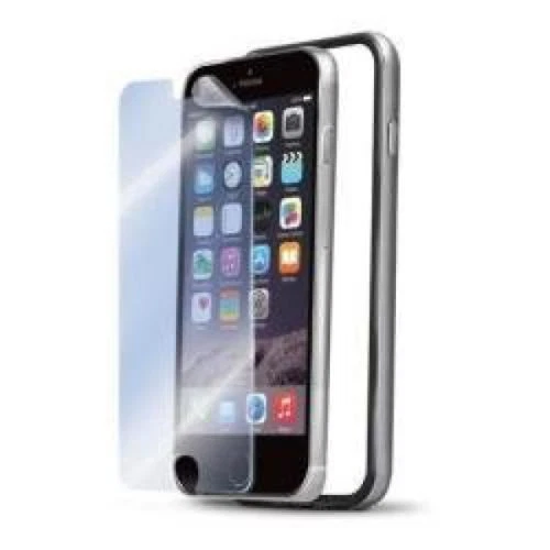 CELLY BUMPERIPH6PSV BUMPER CON CORNICE EFFETTO METALLO COMPATIBILE IPHONE 6 PLUS - Immagine 1 di 1
