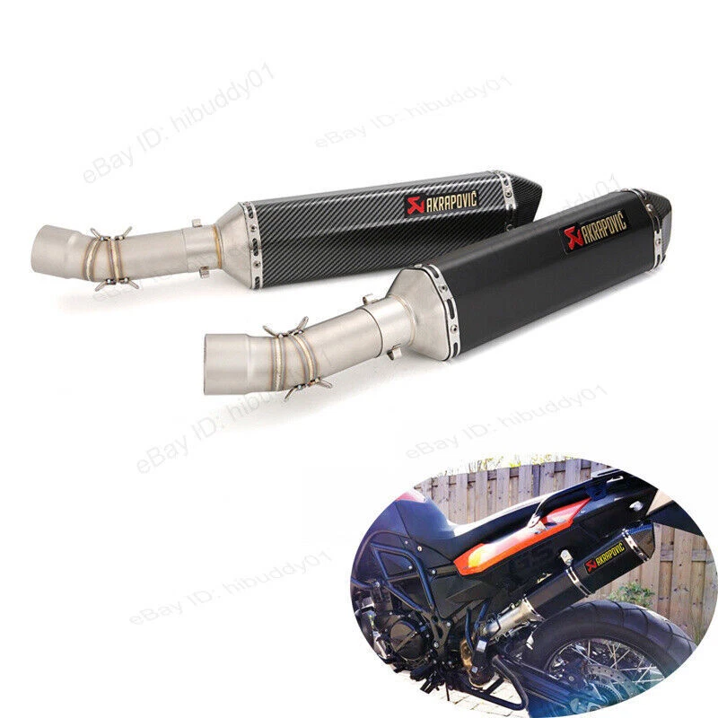 Silenciador silenciador tubo medio izquierdo puntas escape bmw f650gs f700gs f800gs f800gt Foto 1 de 4