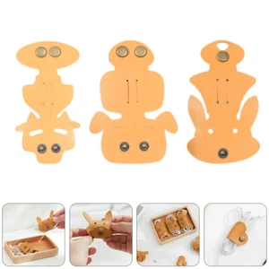  3 Pcs Conteneur De Câble Données Supports Gestion Fil Des Câbles - Afbeelding 1 van 12