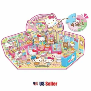 Sanrio Hello Kitty Mini Town : Ice-cream Shop Toy Play Set - Picture 1 of 3