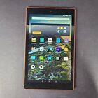 Amazon Kindle Fire Hd 10 (7th Generation) 32gb Wi-fi, 10" Red Tablet - **read**