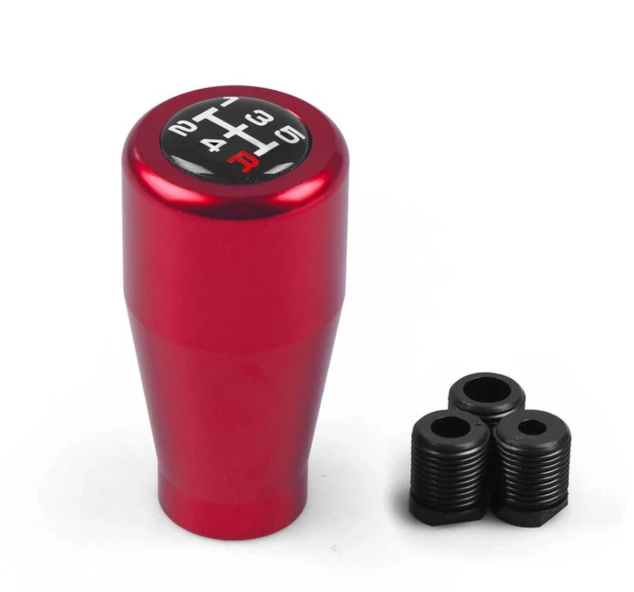 Spoon Style Gear Shift Knob 5 Speed Red for Toyota Nissan Mazda Honda Subaru KIA - Image 1 of 1