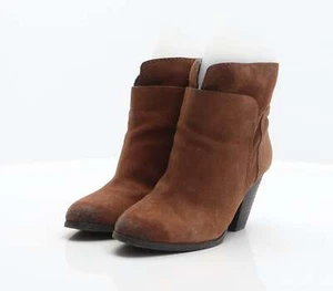 Nine West Womens Brown Suede Cowboy Boot UK 6 EU - Picture 1 of 12