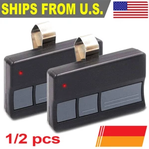 390mhz For Sears Craftsman 139.53680 Garage Door Opener Red Orange Learn Remote - Picture 1 of 14