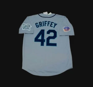 Ken Griffey Jr Seattle Mariners Trikot 1997 Jackie Robinson Day 15. April💥SALE - Bild 1 von 6