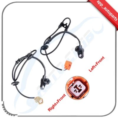 2 Pcs Front ABS Speed Sensor Fits Honda Odyssey 1999 2000 2001 2002 2003 2004 - Image 1 of 4