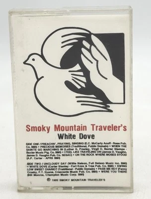 Smoky Mountain Traveler’s WHITE DOVE (Cassette Tape, 1992) RARE Foto 1 de 4