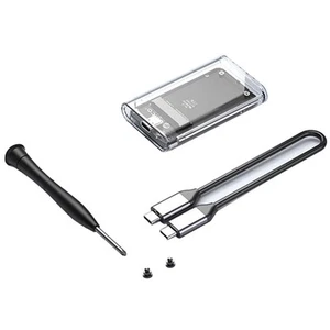 Adaptateur Externe Transparent MSATA SSD Boîtier Vers USB 5Gbps R9X24331 - Photo 1/10