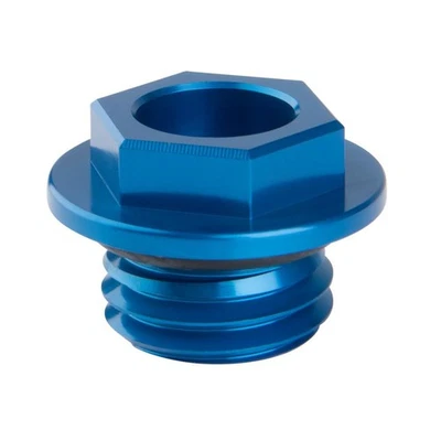 Plugue de enchimento de óleo Tusk azul para KAWASAKI KLX450R 2008-2009 - Imagem 1 de 4
