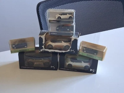 Macchinine lotto Norev,Citroen Ds3,vintage 7 Pezzi - Immagine 1 di 4