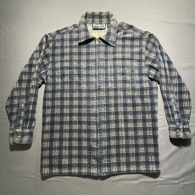 Camisa vintage Shaver Lake pana cremallera M Foto 1 de 4