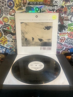 OMD If You Leave 12 дюймов СИНГЛ VG+ ВИНИЛ - Изображение 1 из 2