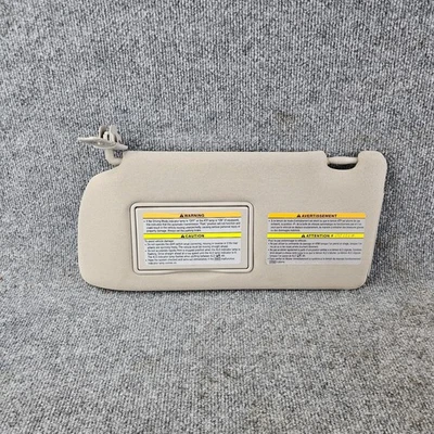 2005-2012 Nissan Xterra Frontier Pathfinder Driver Sun visor Gray Cloth - Image 1 of 4