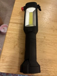 SecureBrite COB Emergency Auto Tool/flashlight/ Flasher black Color 9 In 1 Tool - Picture 1 of 10