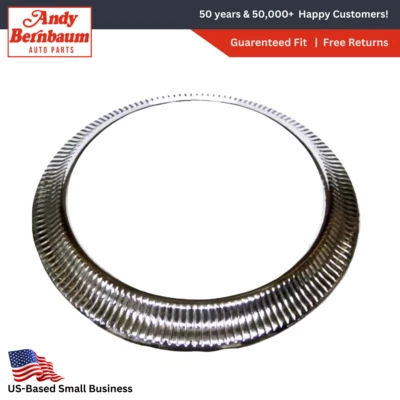 For 1939-1942 Dodge Plymouth DeSoto Chrysler Inner Ribbed Wheel Chrome Ring Trim - Image 1 of 3