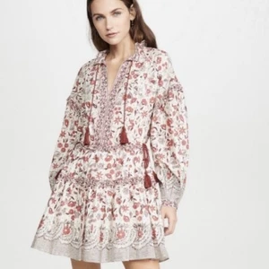 Ulla Johnson Marigold Floral Tassel Mini Dress Size 6 - Picture 1 of 9