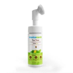 Mamaearth TeaTree Foaming FaceWash vth Salicylic Acid for Acne&Pimples 150ml UK - Picture 1 of 5