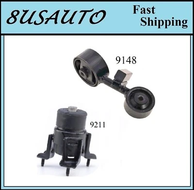 2PCS MOTOR MOUNT FIT TOYOTA CAMRY 2.4L 2002-2006, SOLARA 2.4L 2004-2008 - Imagem 1 de 4