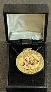 Christian Orthodox Necklace Pendant Seven Sorrows Icon of the Virgin Mary - Picture 1 of 3