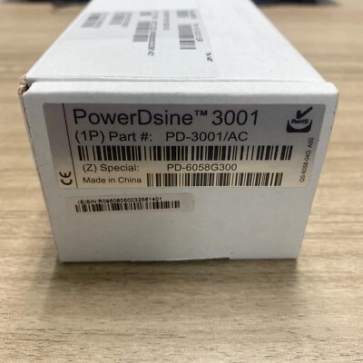 PowerDsine 3001 POE Injector Power over Ethernet PD-3001/AC - Image 1 of 4