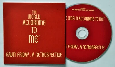 Gavin Friday / Bono / U2 - Tlhe World According To Me - rare Promo CD - Bild 1 von 2