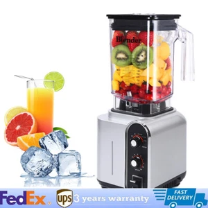 Batidora comercial de alta resistencia batidora eléctrica exprimidor batidora 2200 W - Imagen 1 de 10