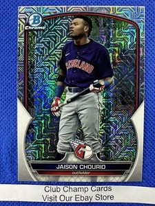 2023 #BCP-226 Jaison Chourio Bowman Chrom Baseball Mojo Guardians - Bild 1 von 2