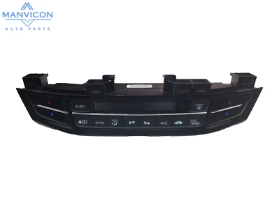 2016-2017 Honda Accord AC Heater Climate Temperature Control Black Unit NH892L - Image 1 of 4