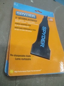 Spyder 2" Power Scraper Universal Reciprocating Saw Attachment Re-Sharpenable - Picture 1 of 7