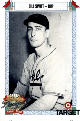 1990 TARGET DODGERS- #787 BILL SWIFT LOS ANGELES DODGERS - Image 1 of 2