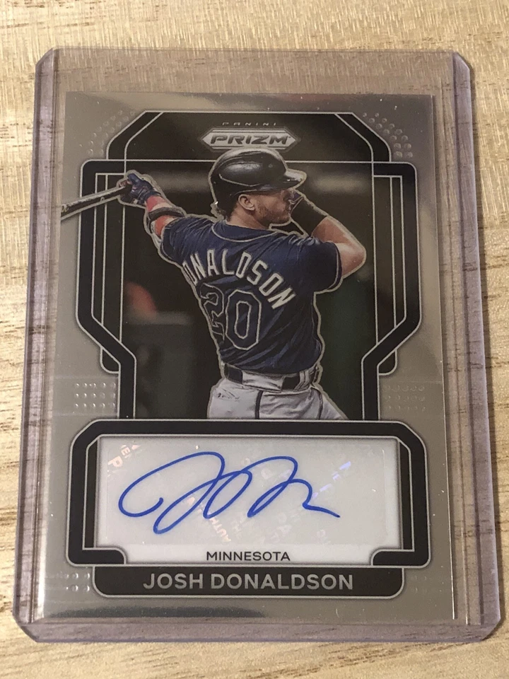 2022 Prizm Baseball Signatures Auto #S-JD Josh Donaldson  - Minnesota Twins - Image 1 of 2