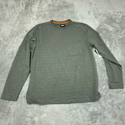 Camisa de manga larga Bass Outdoor para hombre XL gris jaspeado nueva con etiquetas 6298 Foto 1 de 4