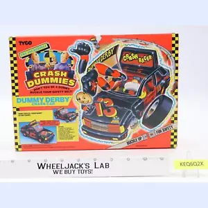 Dummy Derby Car The Incredible Crash Dummies 1992 Tyco NUOVO SIGILLATO MISB - Foto 1 di 4
